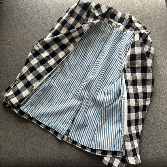 Veronica Beard Miller Dickey Checker Blazer Jacket Emily in Paris Size 10 - Picture 9 of 10